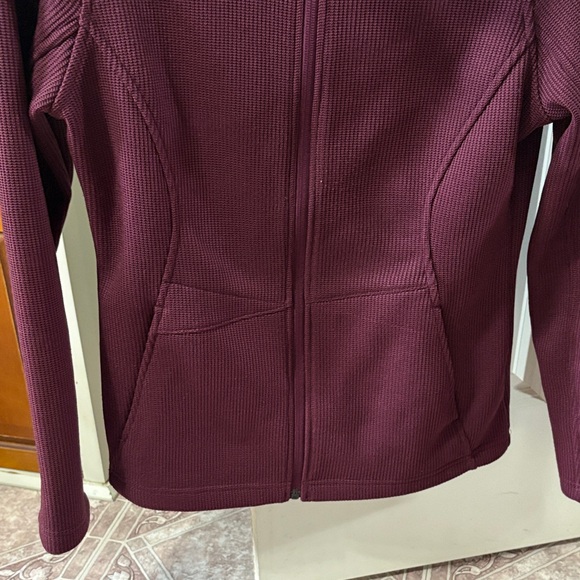 Spyder Maroon Ribbed Jacket - Picture 7 of 10